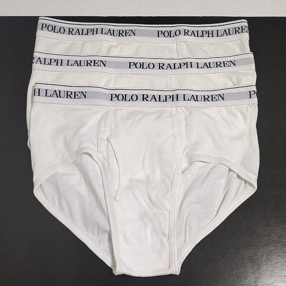 Polo Ralph Lauren Other - Polo Ralph Lauren Men's Classic White Briefs 3 Pairs Sz L